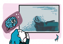 Gibt es ein Kunstzentrum in unserem Gehirn? Alles Banane!