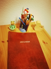 Zeugnisse. Foto: Eigentum der Autorin (Andrea Westphal).