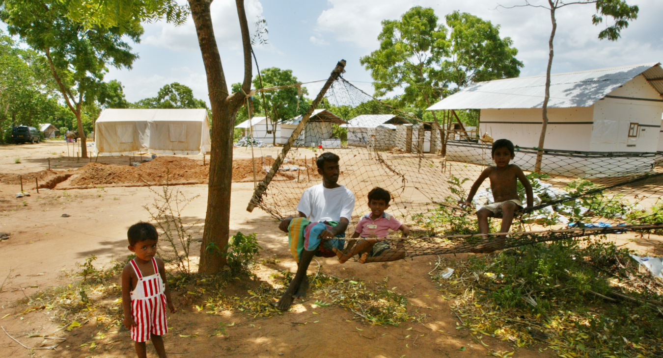 Bild 1: Wiederaufbau im Norden Sri Lankas