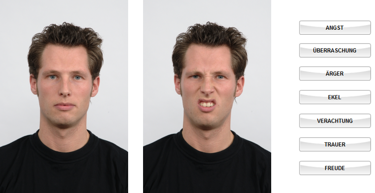 Bild 2. Bild:Testbeispiel des MIDECT; Lösung: Ekel. Bild: Entnommen von Langner et al (2010).http://www.socsci.ru.nl:8180/RaFD2/RaFD?p=main Bild:Testbeispiel des MIDECT; Lösung: Ekel. Bild: Entnommen von Langner et al (2010).http://www.socsci.ru.nl:8180/RaFD2/RaFD?p=main