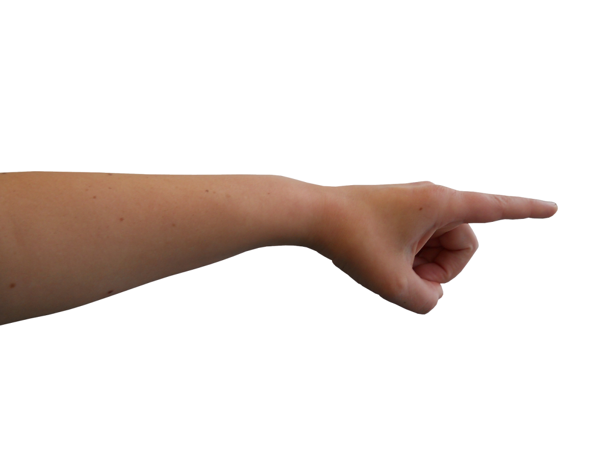 Es ist ratsam, einen der Passierenden persönlich anzusprechen, wenn man Hilfe braucht. Bild: RegioTV via pixabay (https://pixabay.com/de/zeigen-hand-gestik-freigestellt-244359/, CC: https://creativecommons.org/publicdomain/zero/1.0/deed.de)